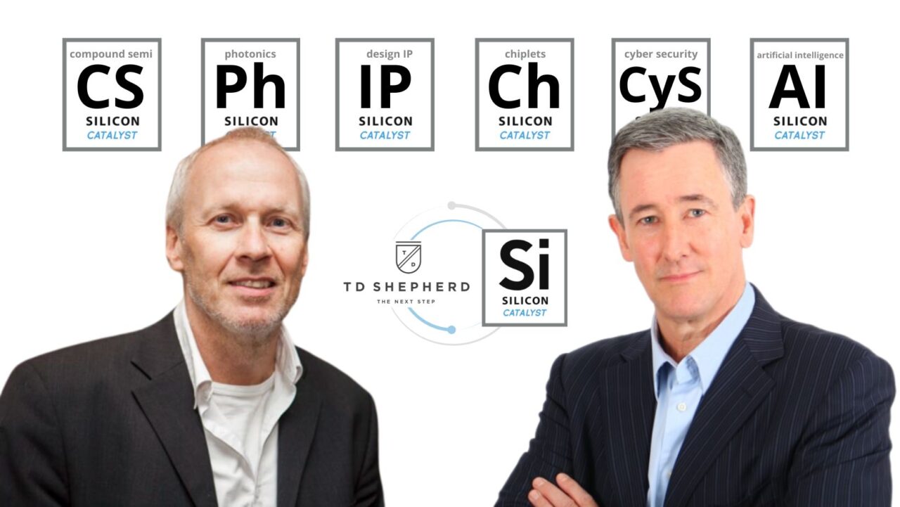 image feature logos and partnership of TD Shepherd with Silicon Catalyst